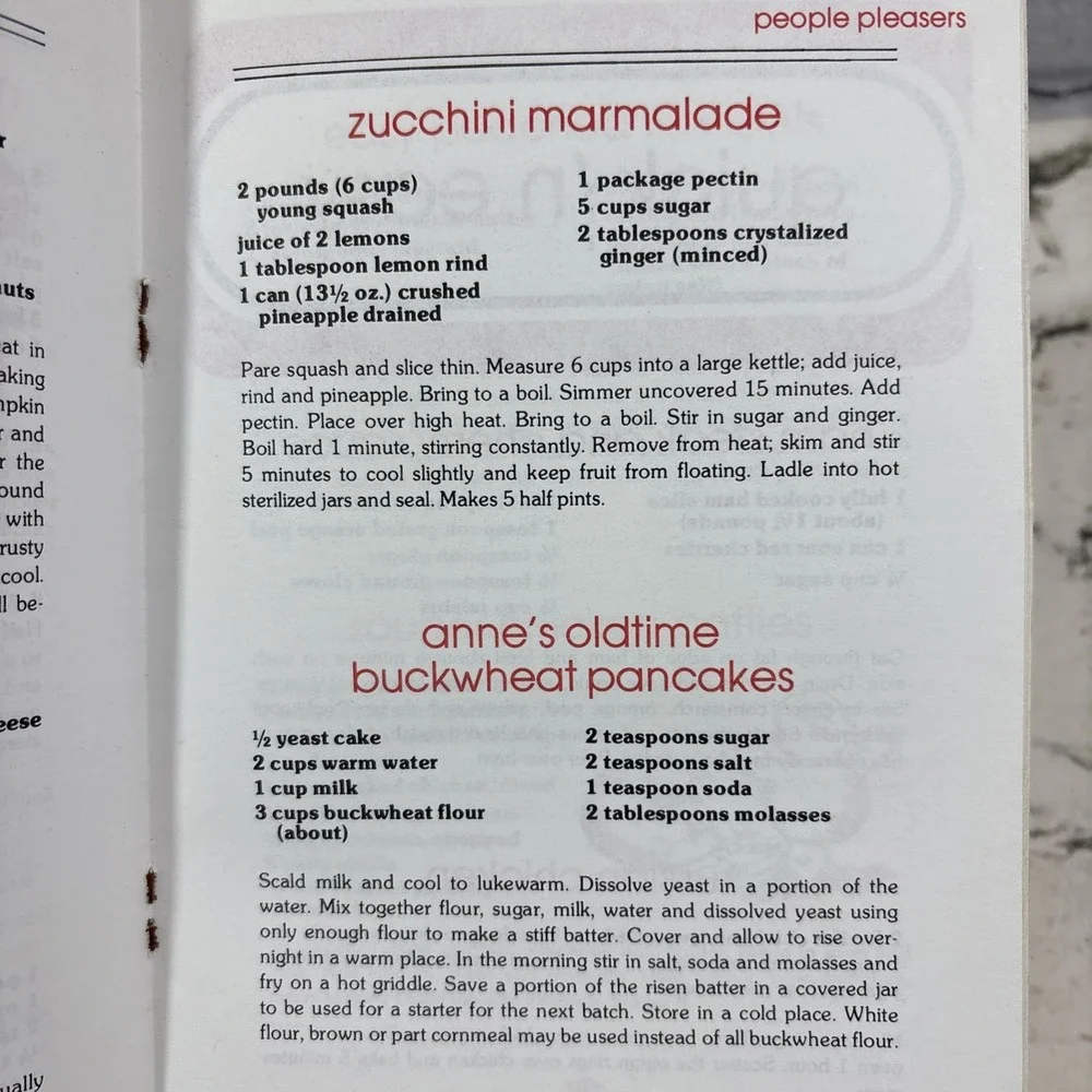 Farmers Almanac Cookbook 1987 Vintage Booklet